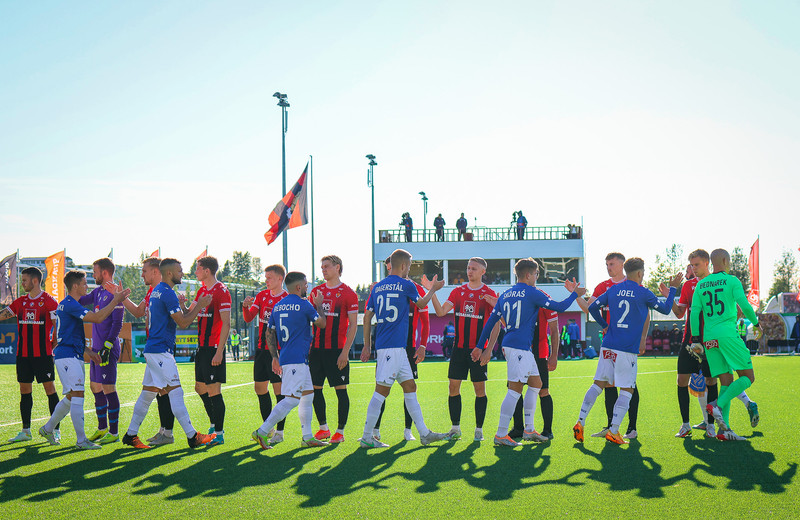 Myndaveisla: Víkingur vann Lech Poznan