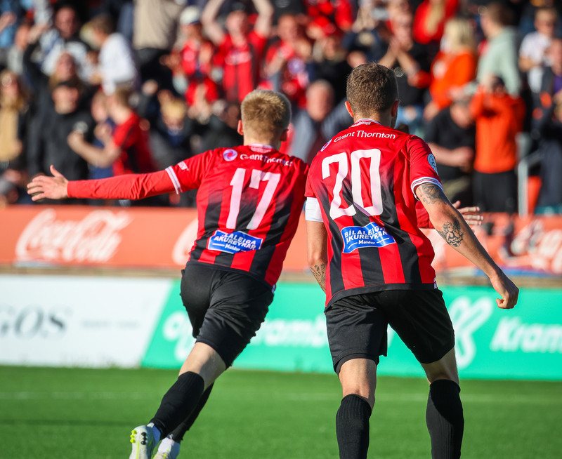 Myndaveisla: Víkingur vann Lech Poznan