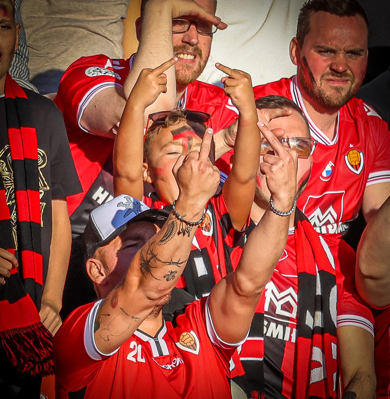 Myndaveisla: Víkingur vann Lech Poznan