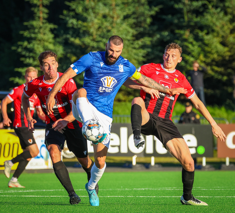 Myndaveisla: Víkingur vann Lech Poznan
