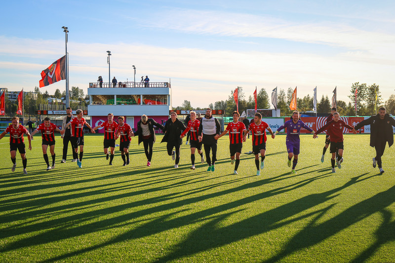 Myndaveisla: Víkingur vann Lech Poznan