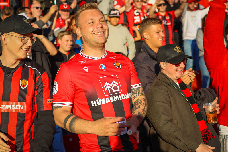 Myndaveisla: Víkingur vann Lech Poznan