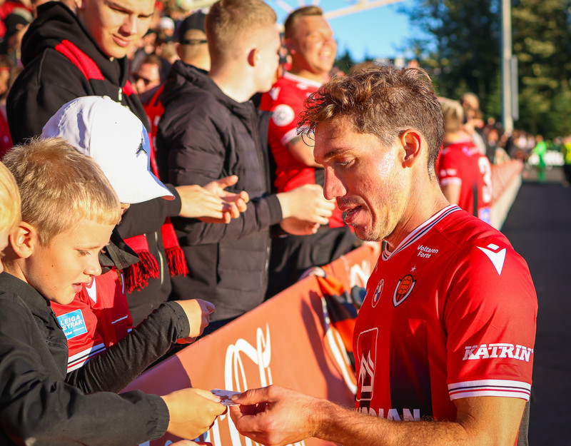 Myndaveisla: Víkingur vann Lech Poznan