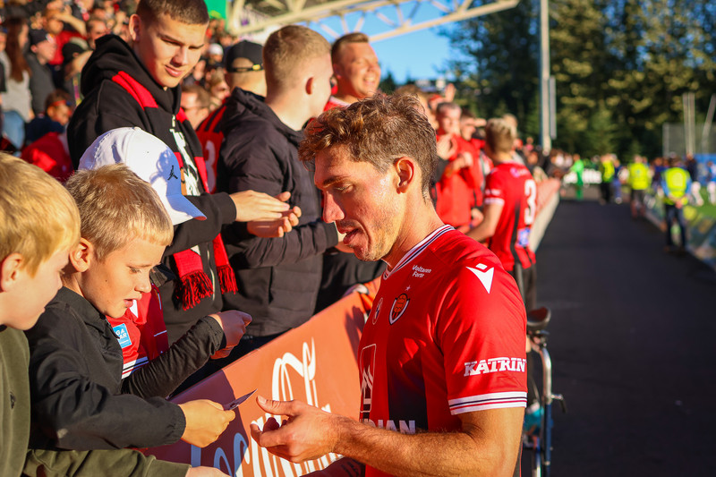 Myndaveisla: Víkingur vann Lech Poznan