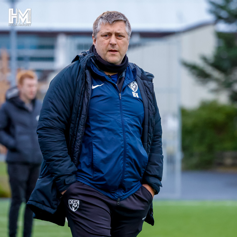 Búi Vilhjálmur er þjálfari KFK.