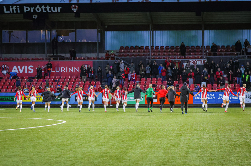 Þróttarvöllur í Laugardal.