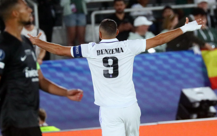 Karim Benzema er markavél.