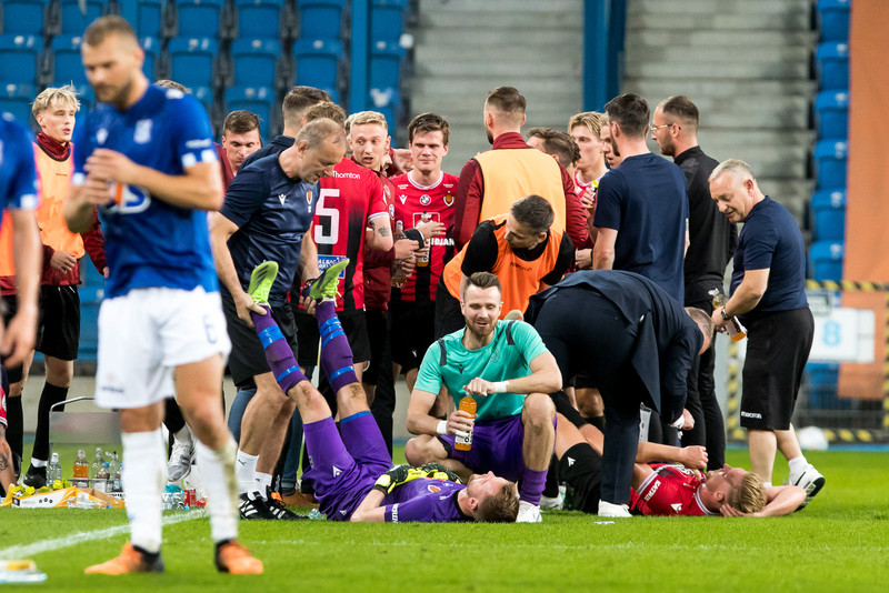 Myndaveisla: Víkingur úr leik eftir tap í Póllandi