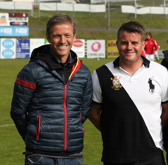 Arnar Grétarsson og Ríkharð Óskar Guðnason.