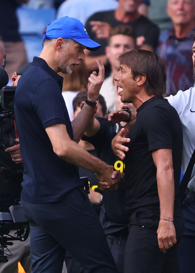 Conte með fyndin skilaboð til Tuchel á Instagram