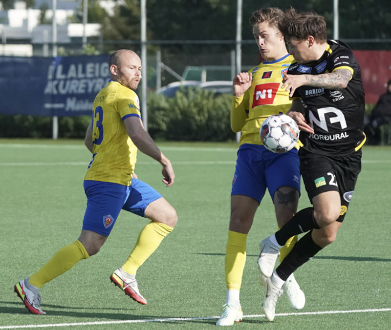 Myndaveisla: KA vann ÍA í Bestu-deild karla
