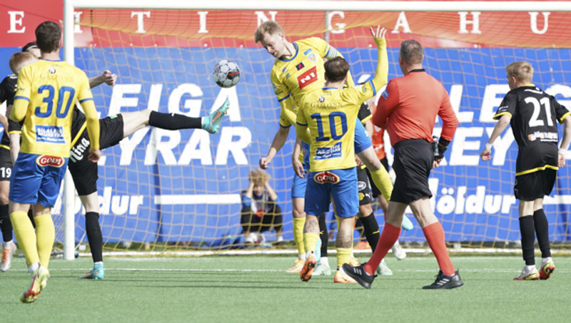 Myndaveisla: KA vann ÍA í Bestu-deild karla