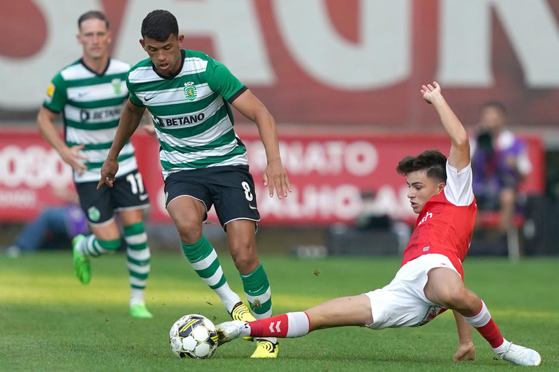 Matheus Nunes í leik með Sporting