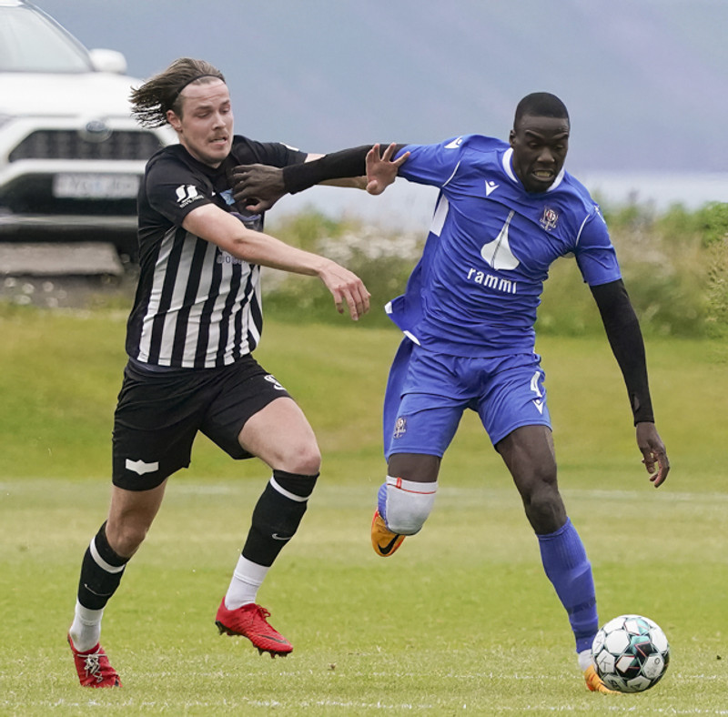 Myndaveisla: KF vann Magna á Grenivík