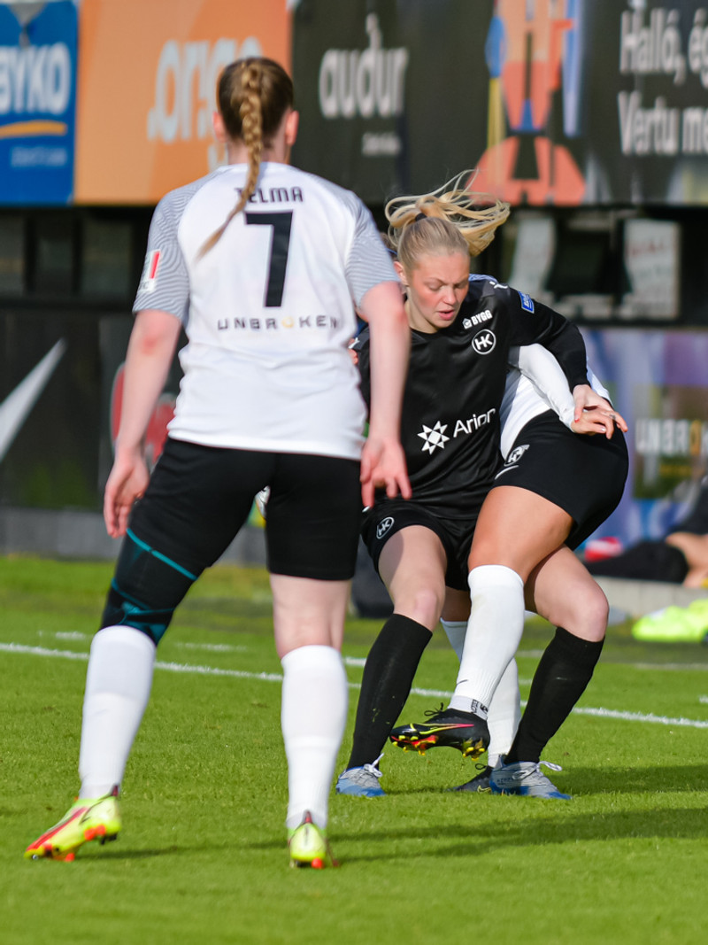 Myndaveisla: Markalaust hjá FH og HK