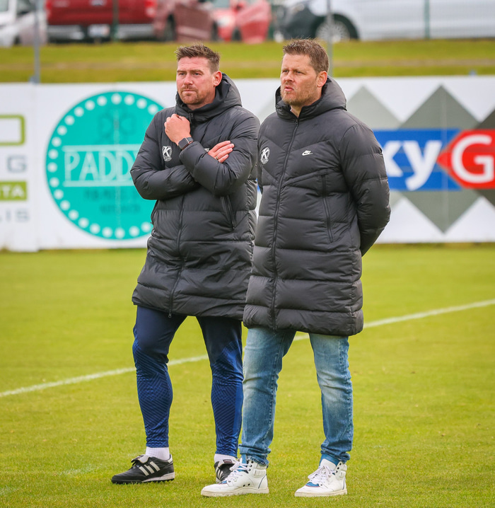 Haraldur Freyr Guðmundsson og Sigurður Ragnar Eyjólfsson.