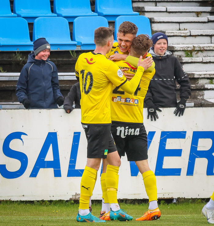 Skoraði eitt mark í sumar, sigurmarkið gegn Keflavík.