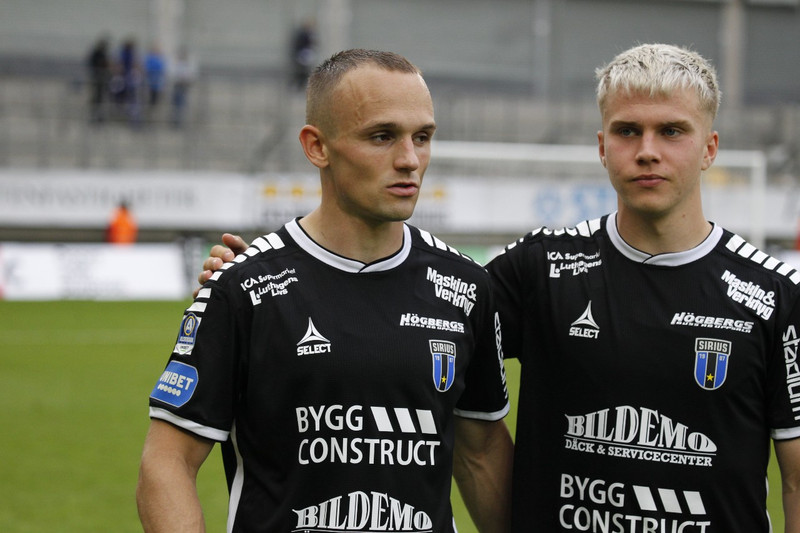 Aron og Óli Valur.
