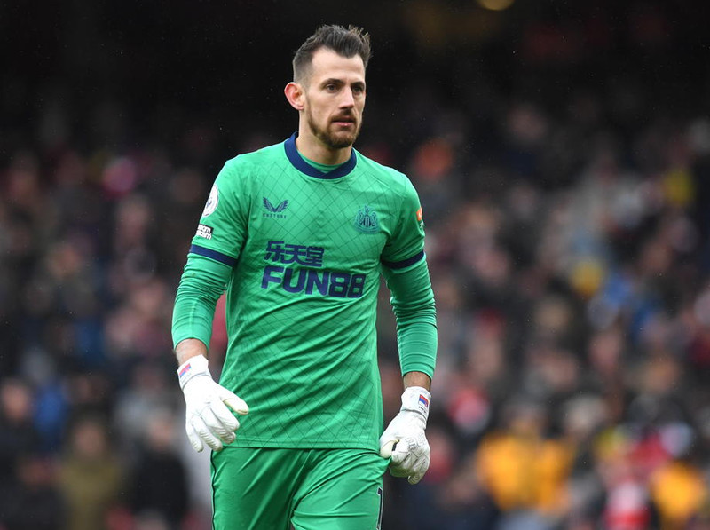 Dubravka ánægður með tímann hjá Man Utd