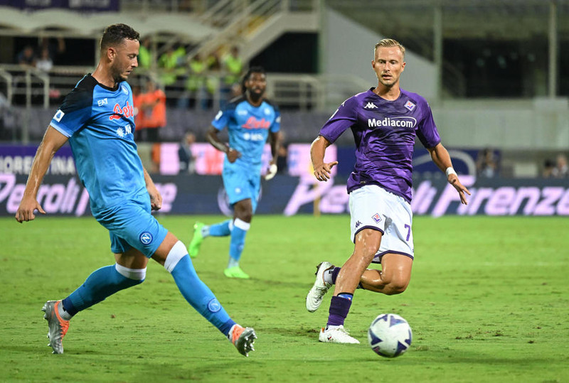 Antonin Barak skoraði sigurmark Fiorentina
