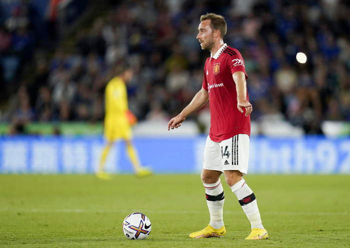 Christian Eriksen skoraði mark Man Utd