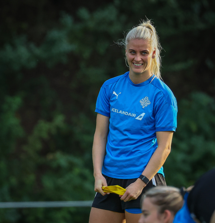 Svava Rós Guðmundsdóttir lagði upp sigurmarkið