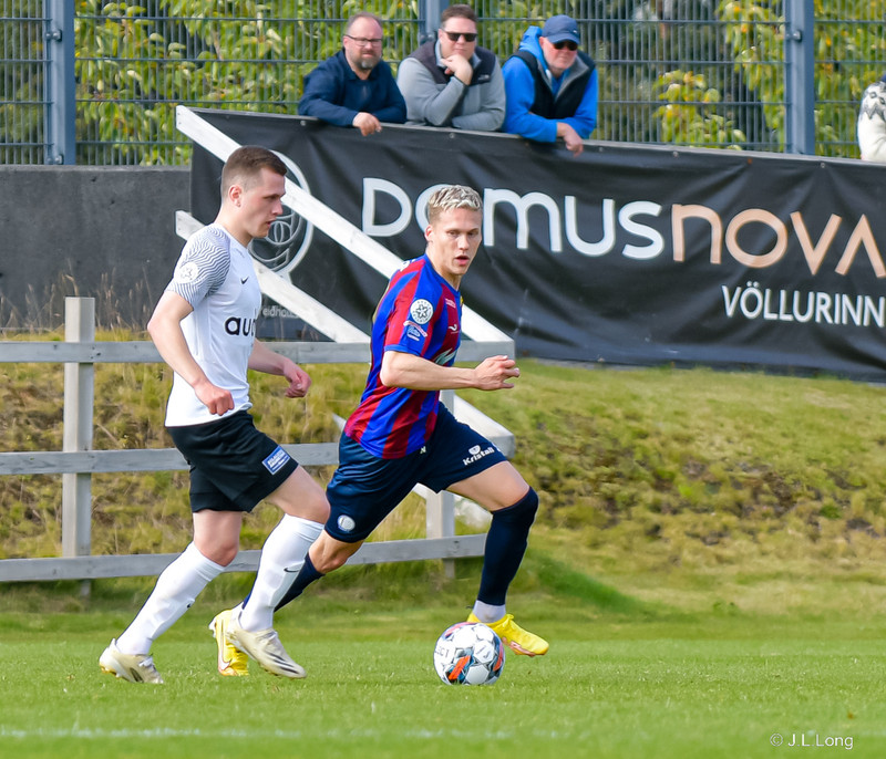 Myndaveisla 1: Markalaust en tvö víti hjá Leikni og FH