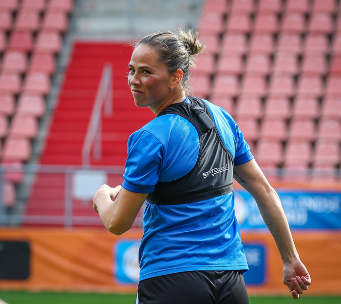 Sara Björk Gunnarsdóttir, landsliðsfyrirliði.