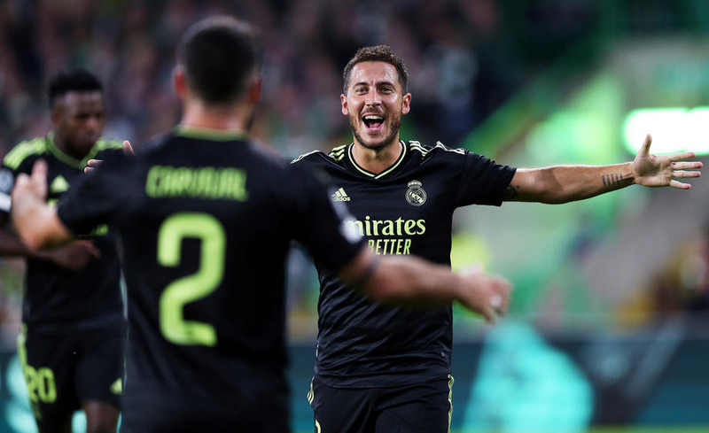 Eden Hazard byrjar hjá Real Madrid