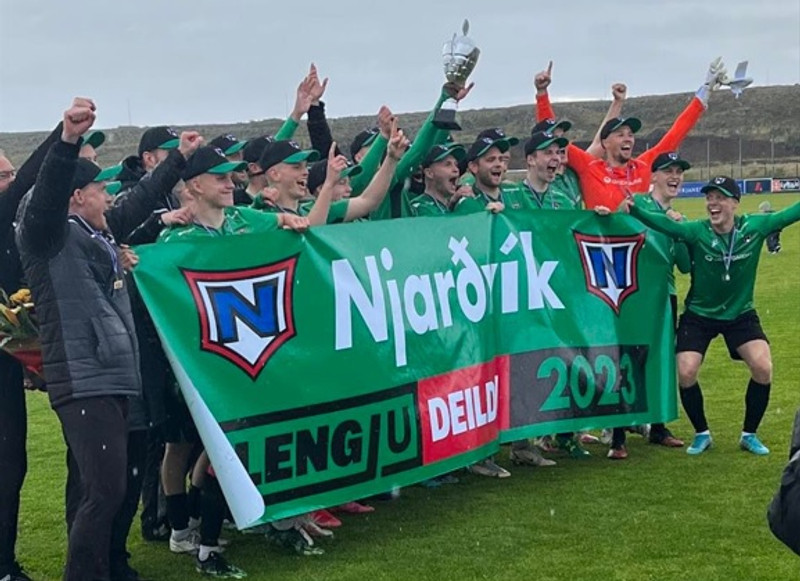 Njarðvíkingar mæta galvaskir í Lengjudeildina í sumar.