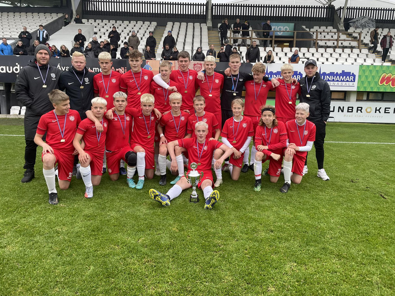 Íslandsmeistararnir í 4. flokki Þórs