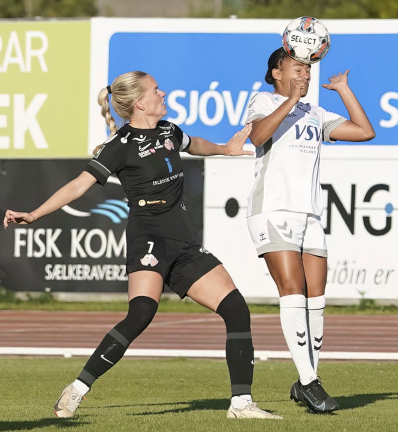 Myndaveisla: Þór/KA og ÍBV gerðu jafntefli í fyrrakvöld
