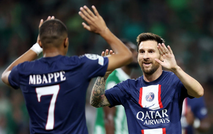 Lionel Messi og Kylian Mbappe afgreiddu Nice