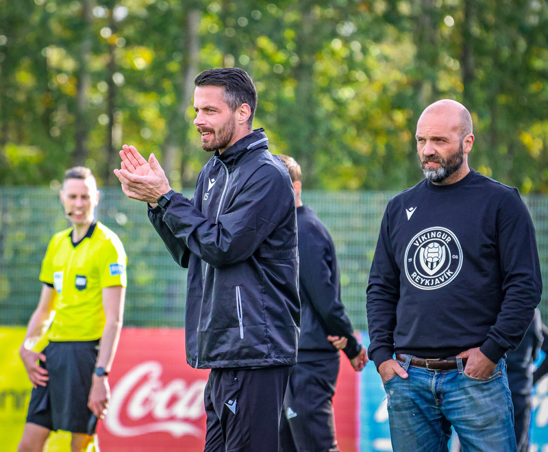 Sölvi Geir Ottesen og Arnar Gunnlaugsson.