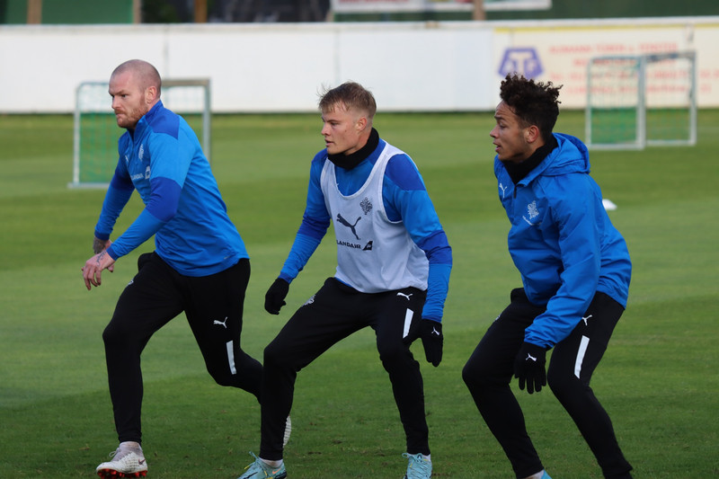 Aron Einar Gunnarsson er mættur aftur í hópinn