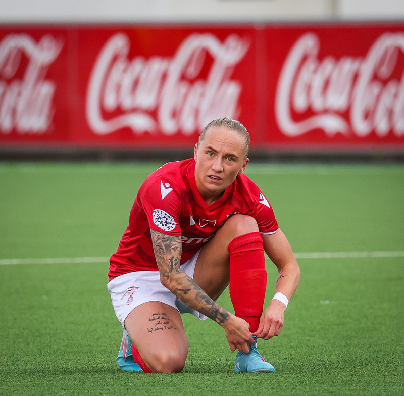 Myndaveisla: Naumt tap hjá Val gegn Slavia Prag