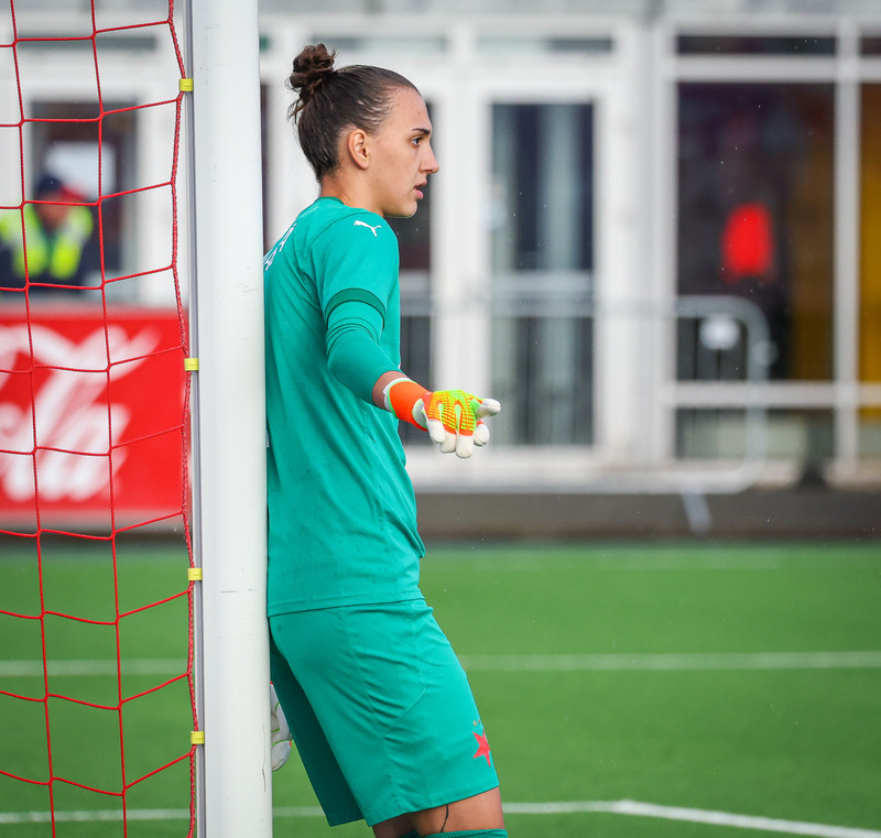Myndaveisla: Naumt tap hjá Val gegn Slavia Prag