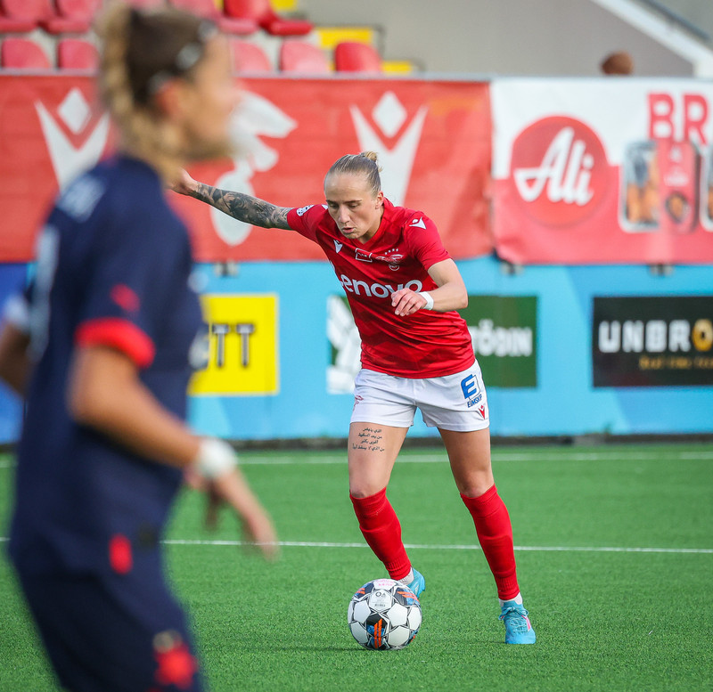 Myndaveisla: Naumt tap hjá Val gegn Slavia Prag