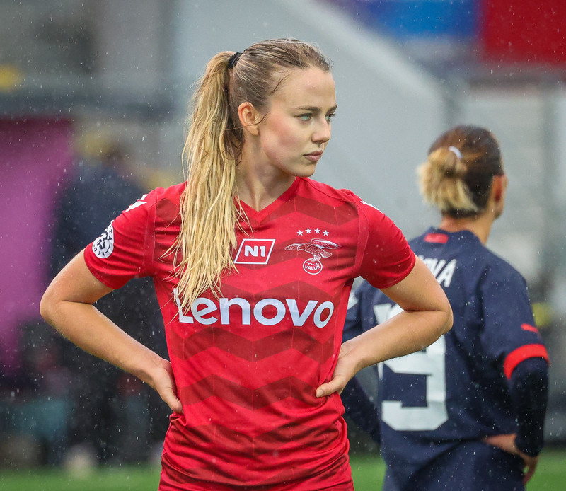 Myndaveisla: Naumt tap hjá Val gegn Slavia Prag