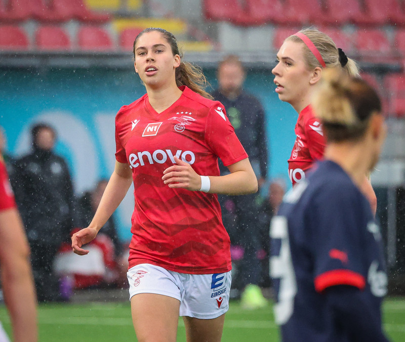 Myndaveisla: Naumt tap hjá Val gegn Slavia Prag