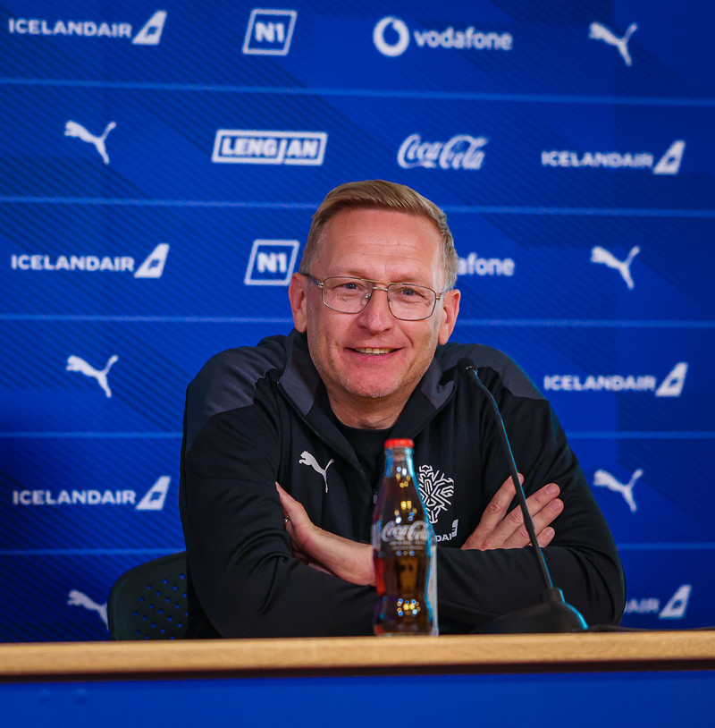 Þorsteinn Halldórsson, landsliðsþjálfari.