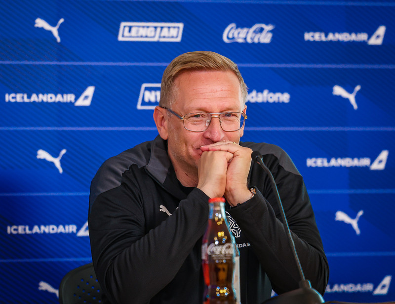 Þorsteinn Halldórsson, landsliðsþjálfari.