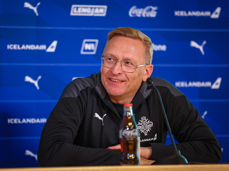 Þorsteinn Halldórsson, landsliðsþjálfari.