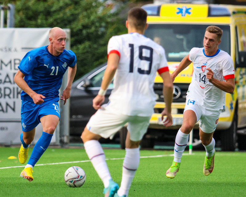 Myndaveisla 2: U21 tapaði gegn Tékkum í fyrri leiknum