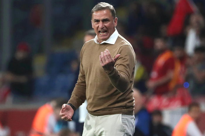 Þjóðverjinn Stefan Kuntz tók við Tyrkjum á síðasta ári.