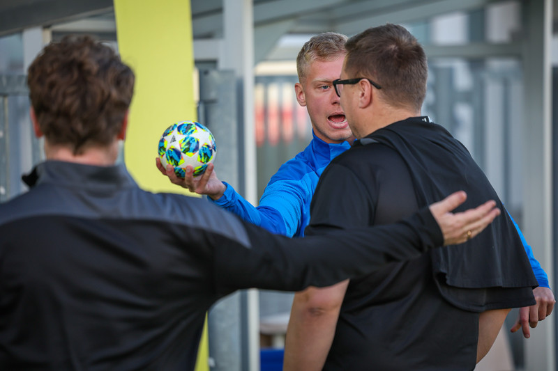 Myndir: U21 æfði í Ceské Budejovice í gær