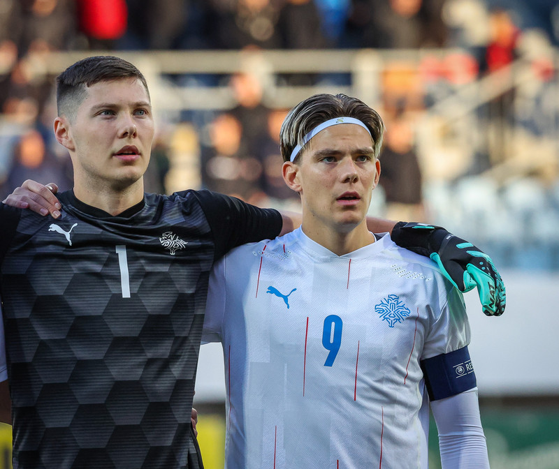 Myndaveisla frá jafntefli U21 í Tékklandi