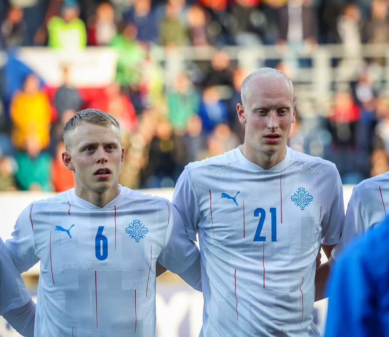 Myndaveisla frá jafntefli U21 í Tékklandi