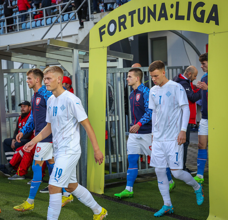 Myndaveisla frá jafntefli U21 í Tékklandi