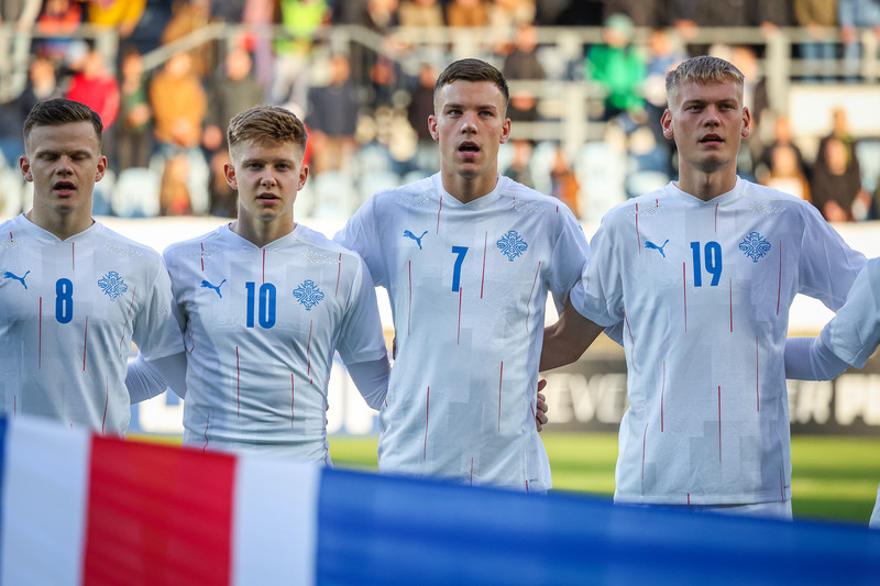 Myndaveisla frá jafntefli U21 í Tékklandi